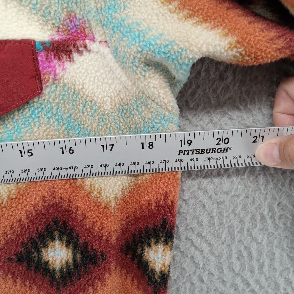 Patagonia Sweater Womens XS Multicolor Aztec Geometric Synchilla Snap T Pullover - Picture 3 of 8